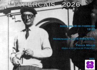 O Festival de poesía As Lupercais celebrará en Lugo a súa quinta edición