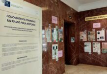 A Facultade de Formación do Profesorado do Campus de Lugo acolle a mostra ‘Educación en feminino: un paseo pola historia’