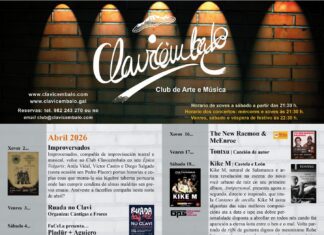 Programa do Club Clavicémbalo Abril 2026