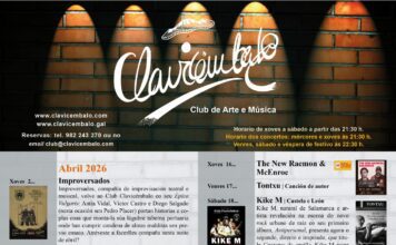 Programa do Club Clavicémbalo Abril 2026