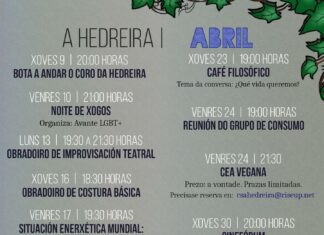 Programación do CS A Hedreira Lugo Abril 2026