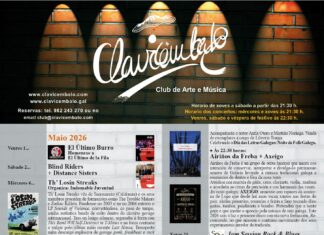 Programa do Club Clavicémbalo de Maio 2026