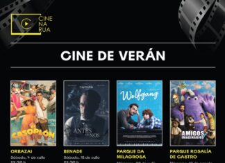 O ciclo «Cine na Rúa» achega o cinema aos barrios e ao rural de Lugo