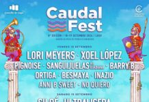 Cartel e horarios do Caudal Fest 2026