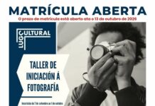 Taller de iniciación á fotografía dentro do Lugo Cultural 2026