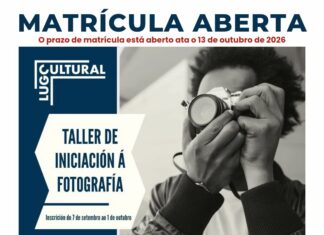 Taller de iniciación á fotografía dentro do Lugo Cultural 2026
